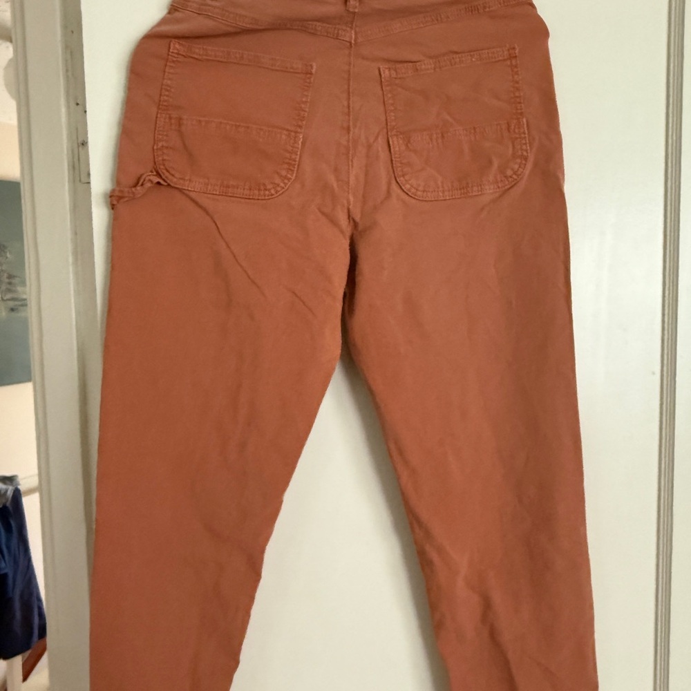 Marine Layer Cropped Ankle Pants in Brown - Picture 4 of 4